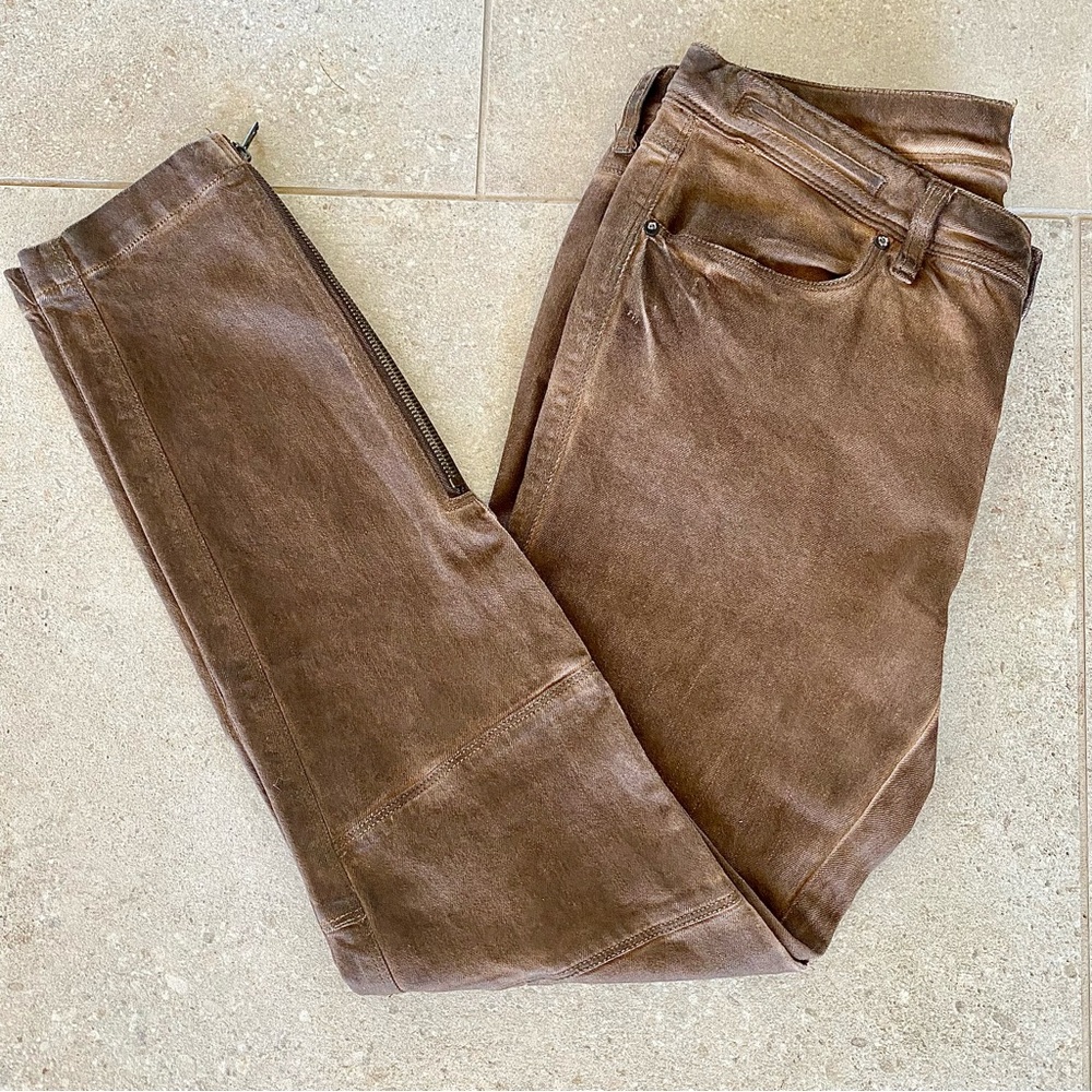 FREE PEOPLE LOW RISE STRETCH SKINNY JEANS